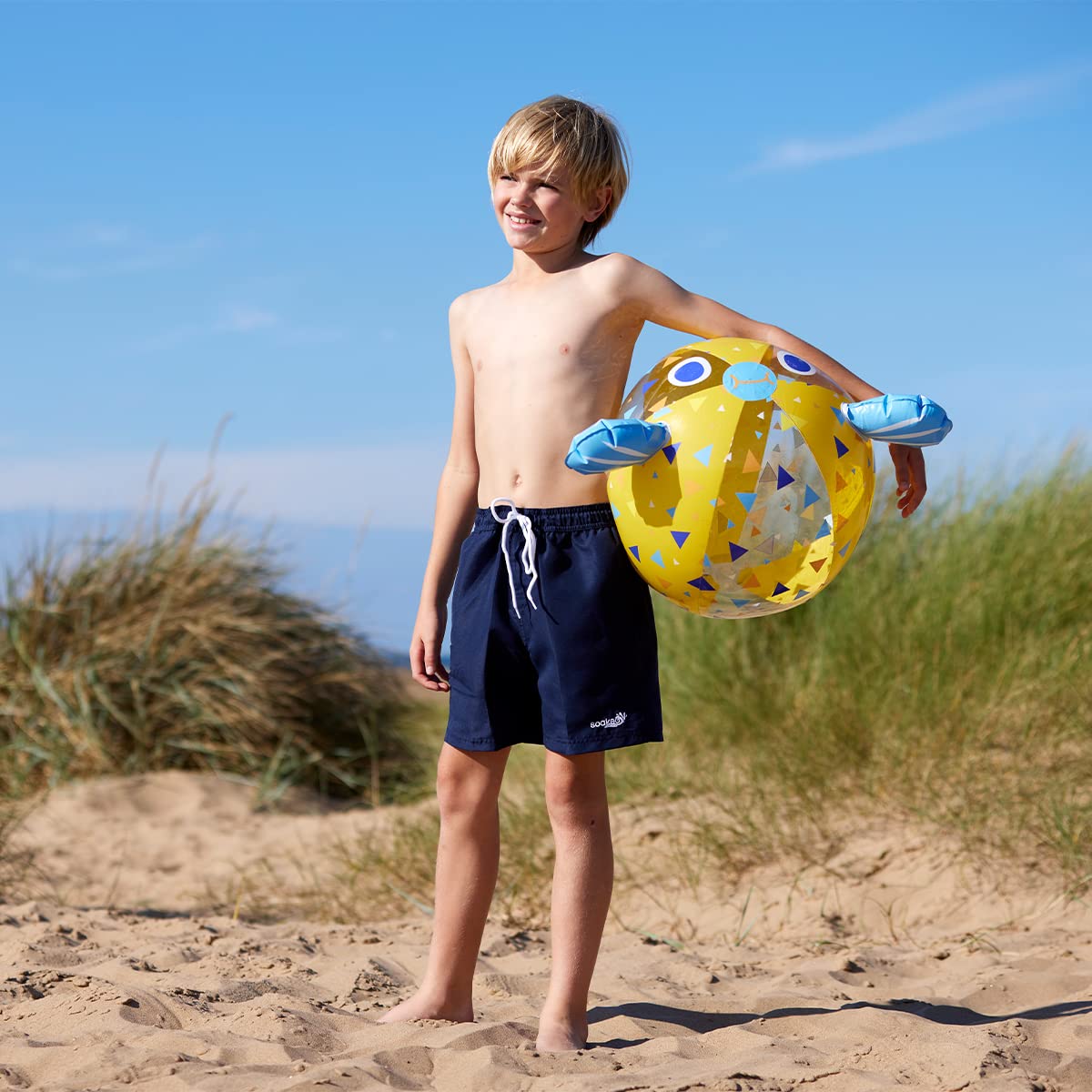 Splash About Boys' Swim Shorts - Quick Dry, UV Protection, Comfortable Swimwear for Kids - Perfect for Pool, Beach & Water Play
