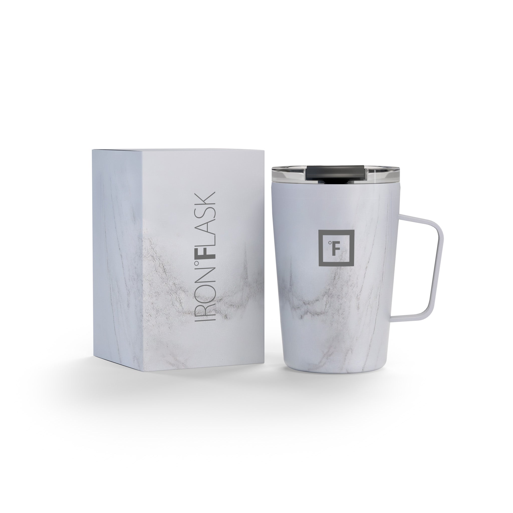 12 Oz Non-Slip Grip Coffee Mug - Insulated Travel Mug for Hot & Cold Drinks - Perfect for Office, Commute, Camping & Outdoor Activities
