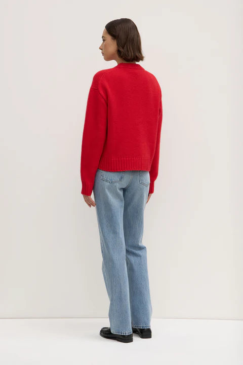 Premium Goji Merino Wool Knit Sweater for Women - Soft & Warm Winter Pullover - Perfect for Outdoor Hiking & Casual Wear