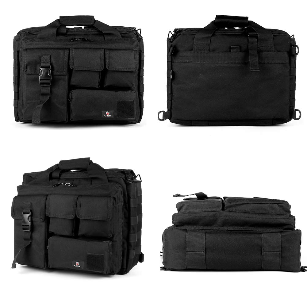 15.6 Inch Tactical Messenger Bag for Men - Military Style Durable Briefcase with Laptop Compartment | Perfect for Business, Travel & Outdoor Adventures