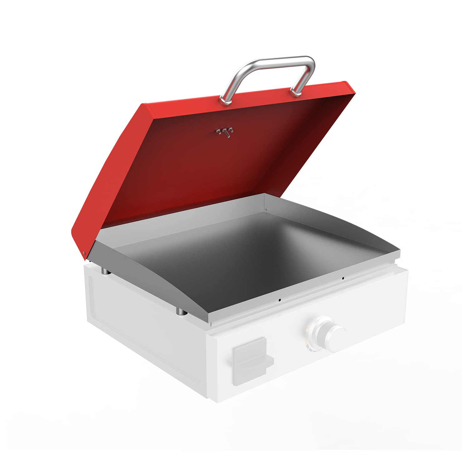 17”, 22”, 28”, 36” Blackstone Griddle Hard Cover - Premium Heavy Duty Lid Accessory for Front/Rear Grease Protection | Keeps Cooking Surface Clean & Safe | Perfect for Outdoor Camping, Backyard BBQs & Tailgating Parties