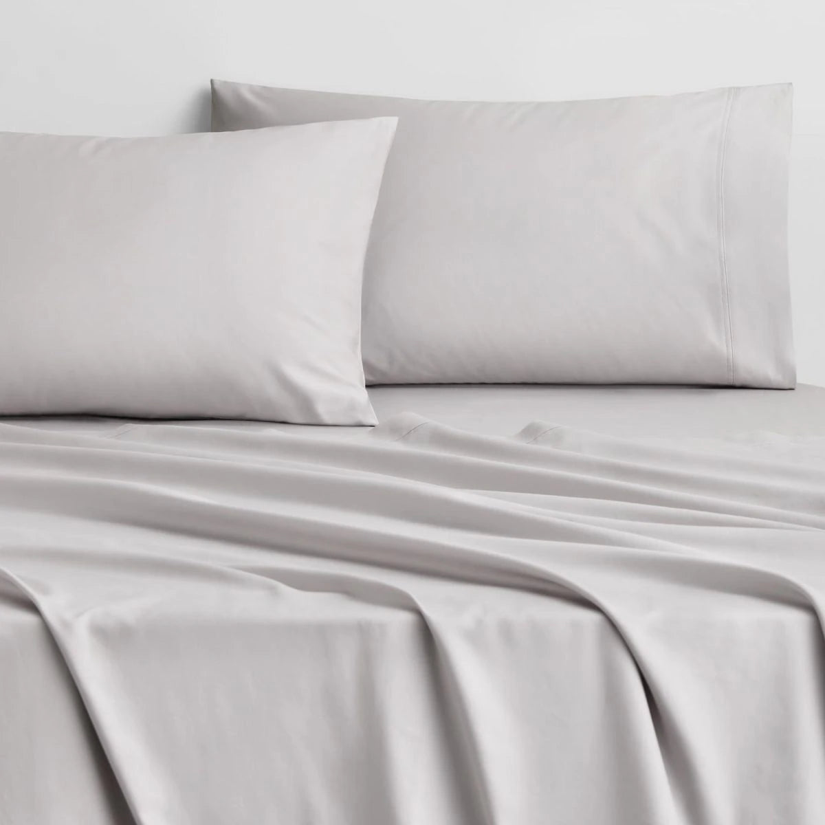 Premium Egyptian Cotton Sateen Sheet Set - SILVER MIST by Sheridan | 800 Thread Count Luxury Bedding | Soft & Breathable for All Seasons | Perfect for Master Bedroom, Guest Room & Hotel Use
