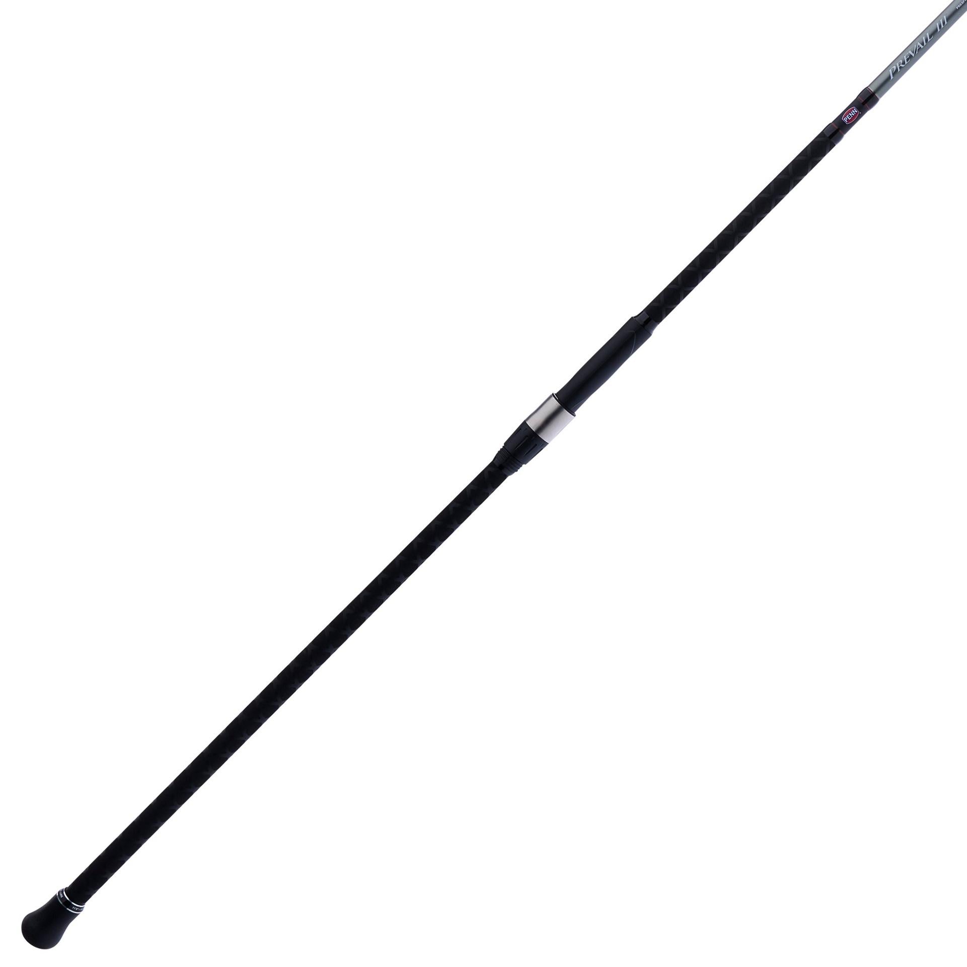 Prevail III Spinning Surf Fishing Rod - Lightweight Graphite Blank, Corrosion-Resistant Guides for Saltwater & Freshwater - Perfect for Beach, Pier & Shoreline Fishing