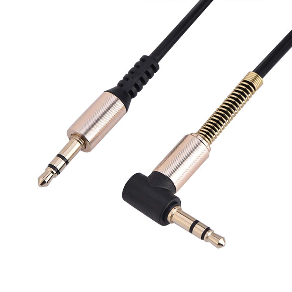 3.5mm Male to Male Audio Cable, 1.8m (6ft) AUX Stereo HiFi Sound Cord for Computer, Speaker, Amplifier, CD Player, MP3, MP4 - Perfect for Home Audio, Car Stereo, and Portable Music Devices