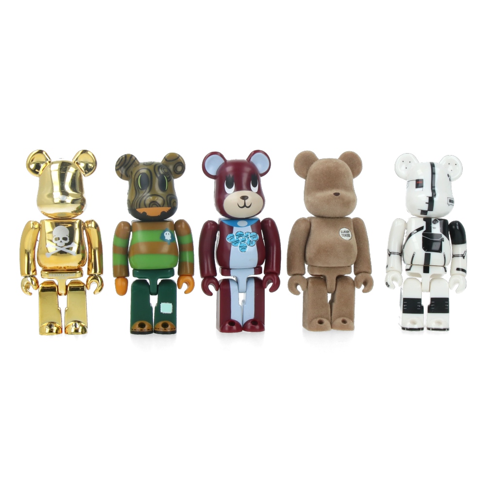 Bearbrick World Wide Tour NYC Collectible Set - 5-Piece Limited Edition Figures for Display & Gifting