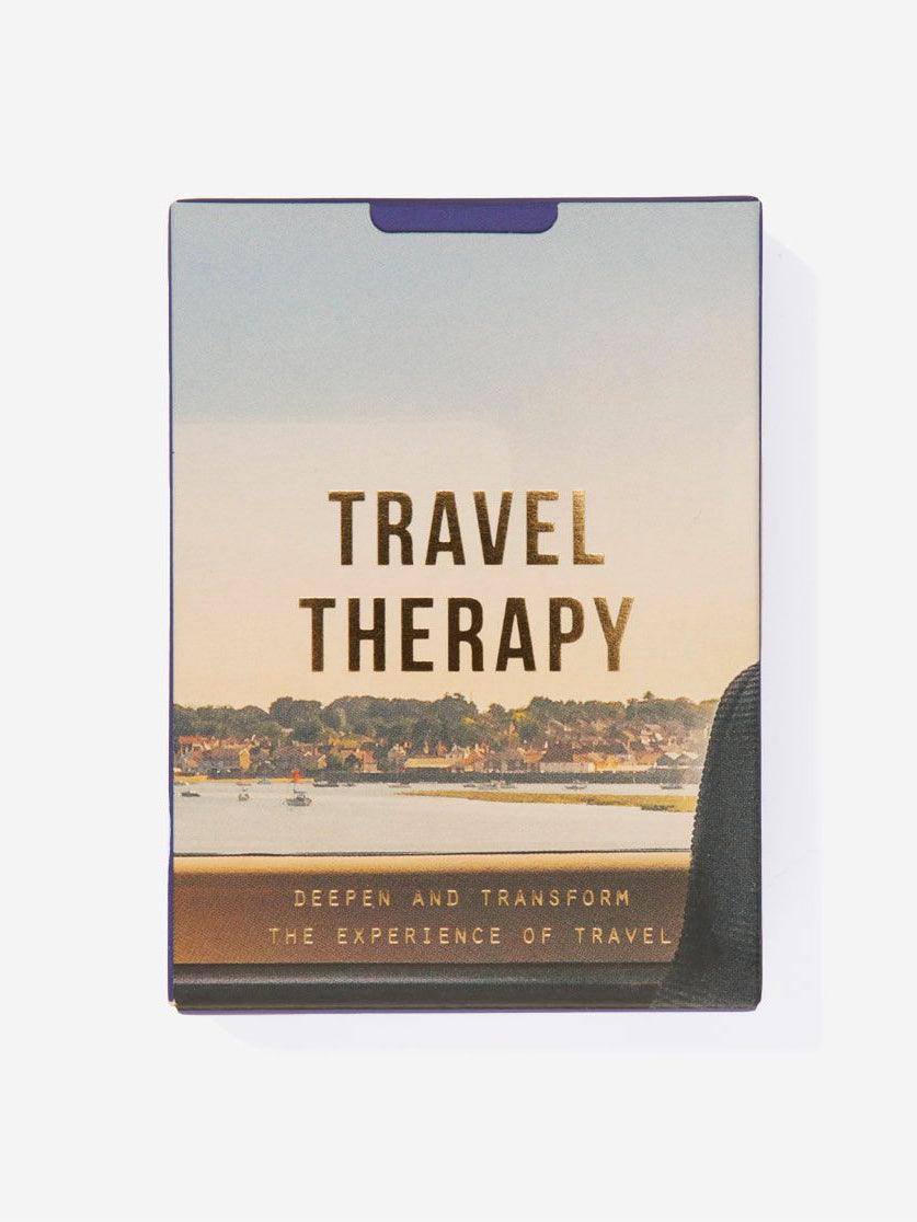 Travel Therapy Cards by The School of Life - Emotional Support & Self-Discovery for Travelers - Perfect for Solo Trips, Vacations & Adventure Journeys