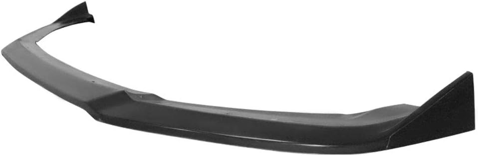 2019-2021 Honda Civic CS Style Front Bumper Lip Spoiler - Unpainted Matte Black Polyurethane Splitter for Sporty Look | Perfect for Car Enthusiasts & Street Racing