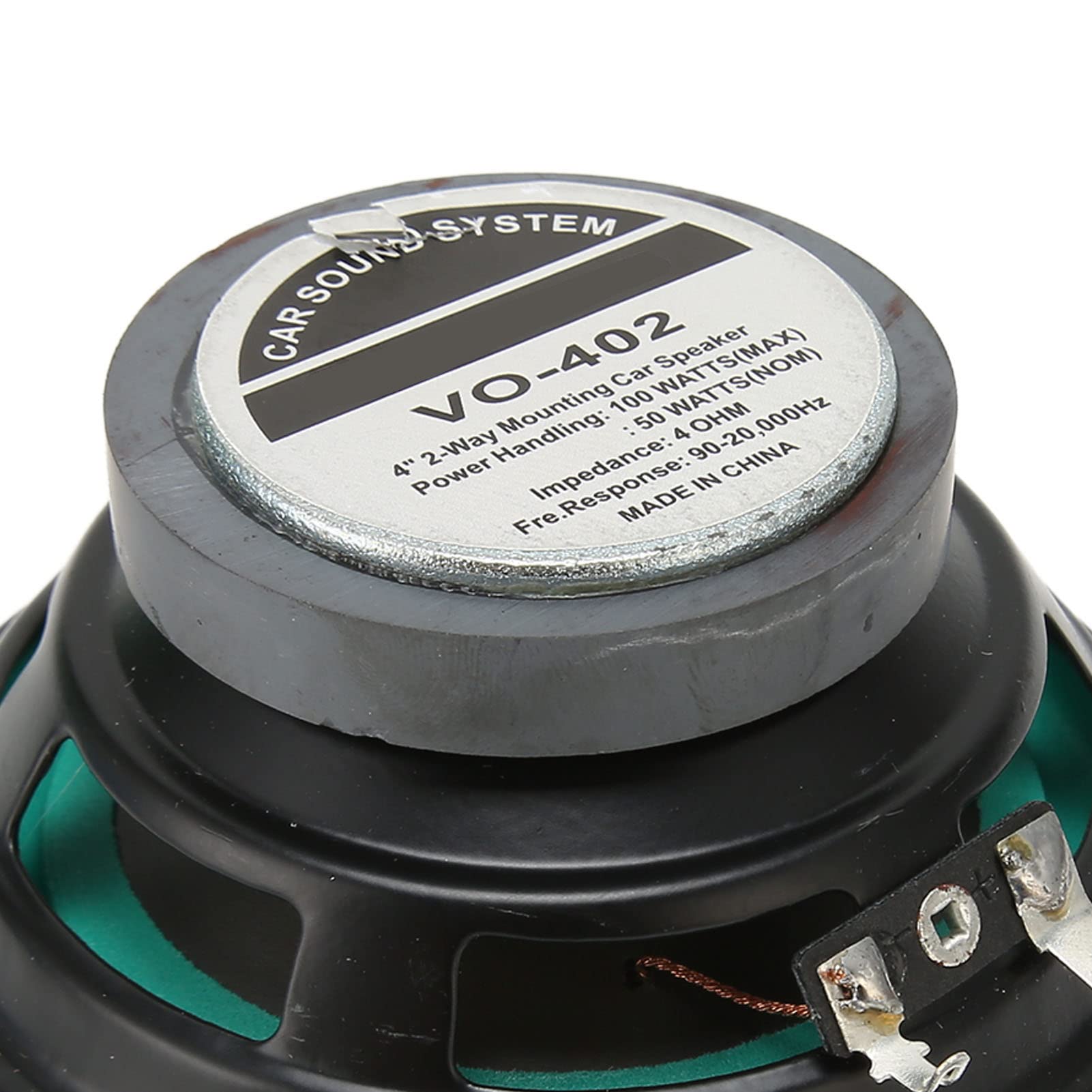100W 4 Inch Car Speakers - High Fidelity Coaxial Loudspeaker, Durable & Wear Resistant for Enhanced Car Audio Systems - Perfect for Sedans, SUVs, and Trucks