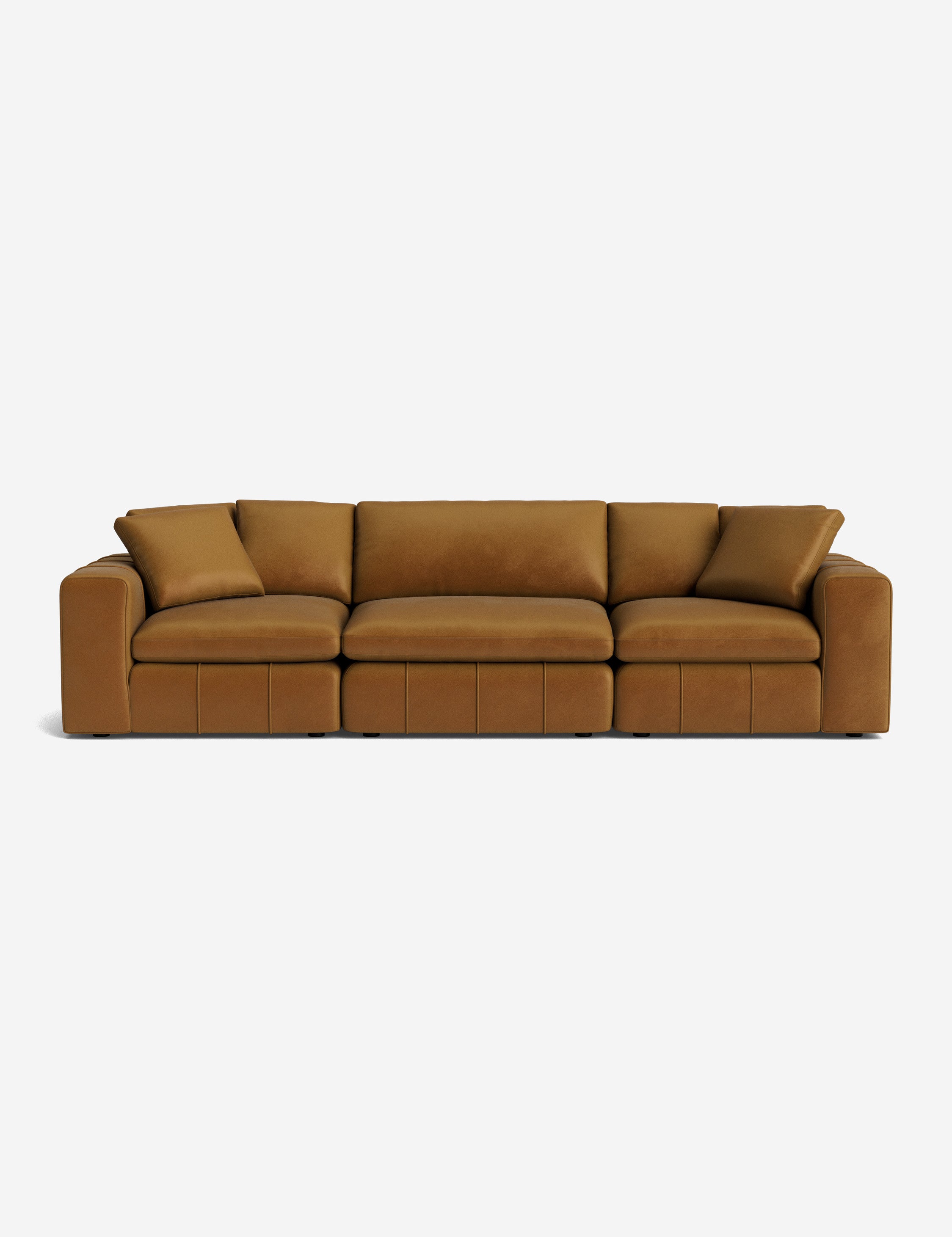 Modern Capella Sofa - Comfortable Fabric Sectional Couch for Living Room, Lounge & Family Room - Stylish Home Furniture for Relaxing & Entertaining