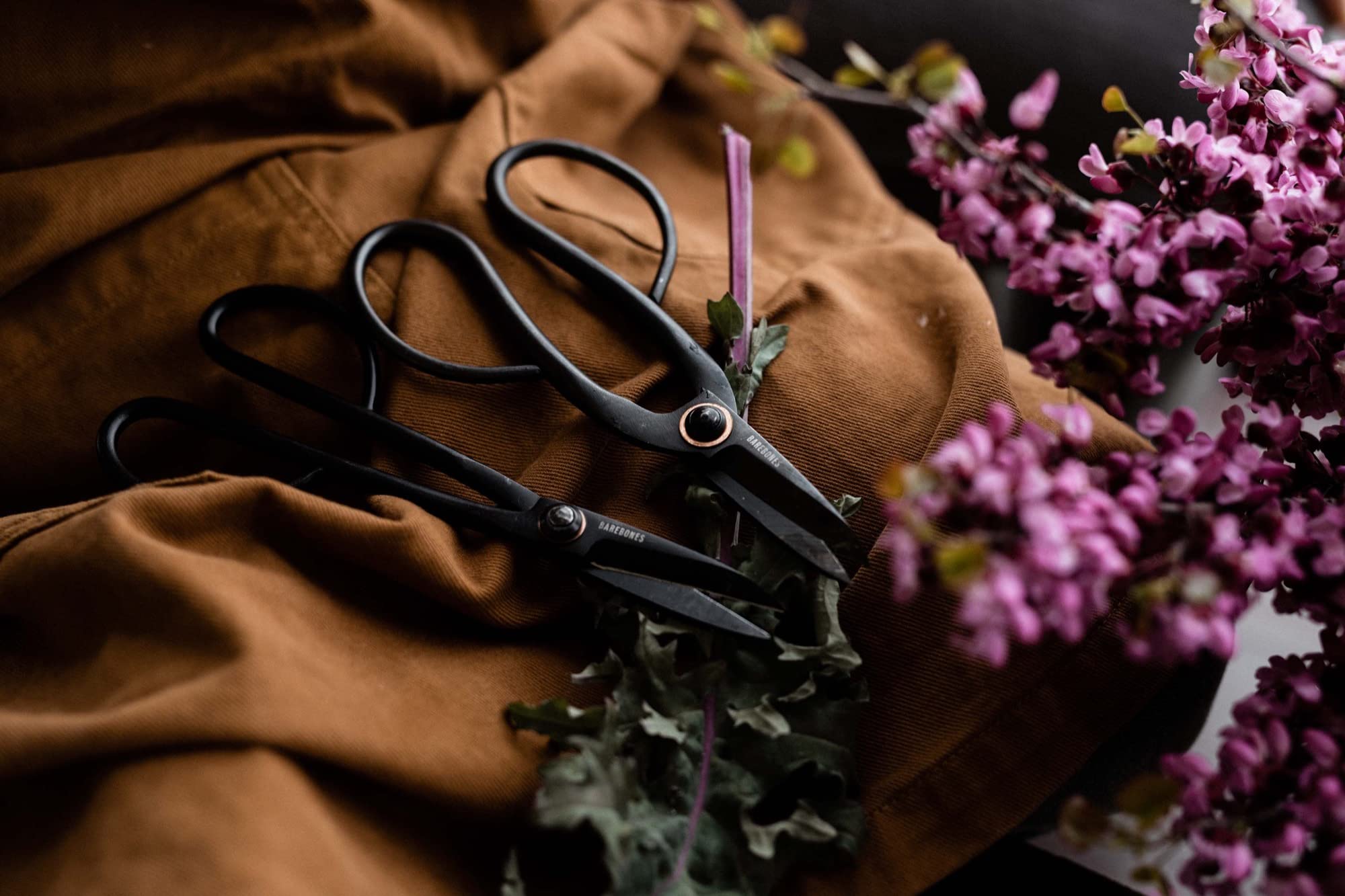 Premium Stainless Steel Pruning Shears - Professional Garden Shears & Herb Scissors for Trimming, Harvesting - Rust-Resistant Gardening Tools for Herb Gardens, Flower Beds, Indoor Plants - Perfect for Home Gardeners & Landscaping Professionals