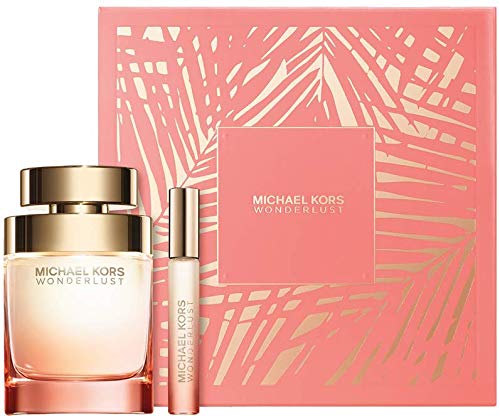 Michael Kors Wonderlust Eau De Perfume Spray - 100ml Luxury Fragrance Set (2 Pack) | Perfect for Date Nights, Special Occasions & Everyday Elegance