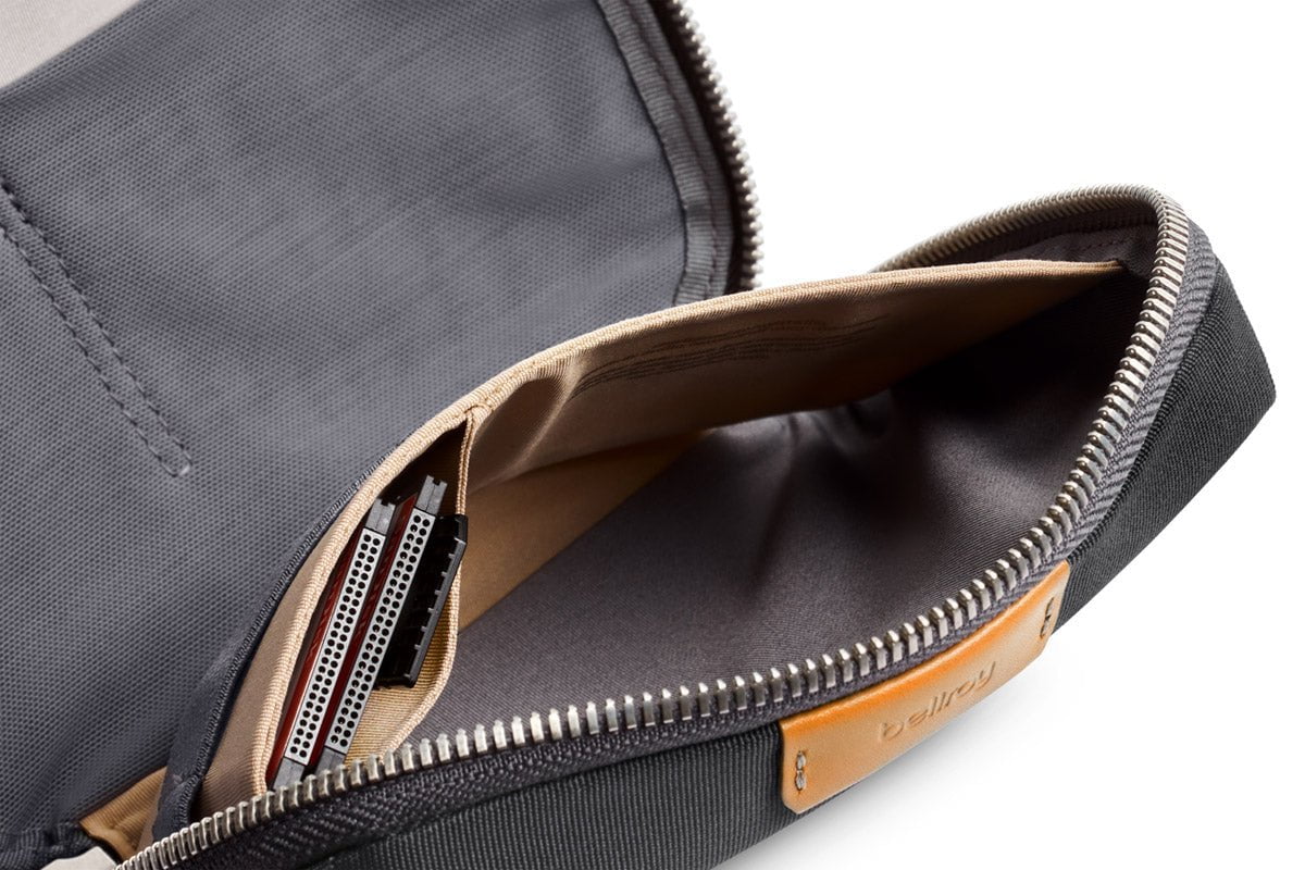 Bellroy Compact Tech Organizer - Slim Travel Cable Pouch for Phones, Chargers & Accessories | Perfect for Business Trips & Daily Commute