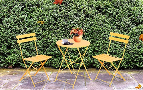 3-Piece Modern Outdoor Wicker Patio Furniture Set - Rattan Chairs & Coffee Table for Yard, Garden, Bistro - Gray Conversation Set (Perfect for Backyard Relaxation & Outdoor Entertaining)
