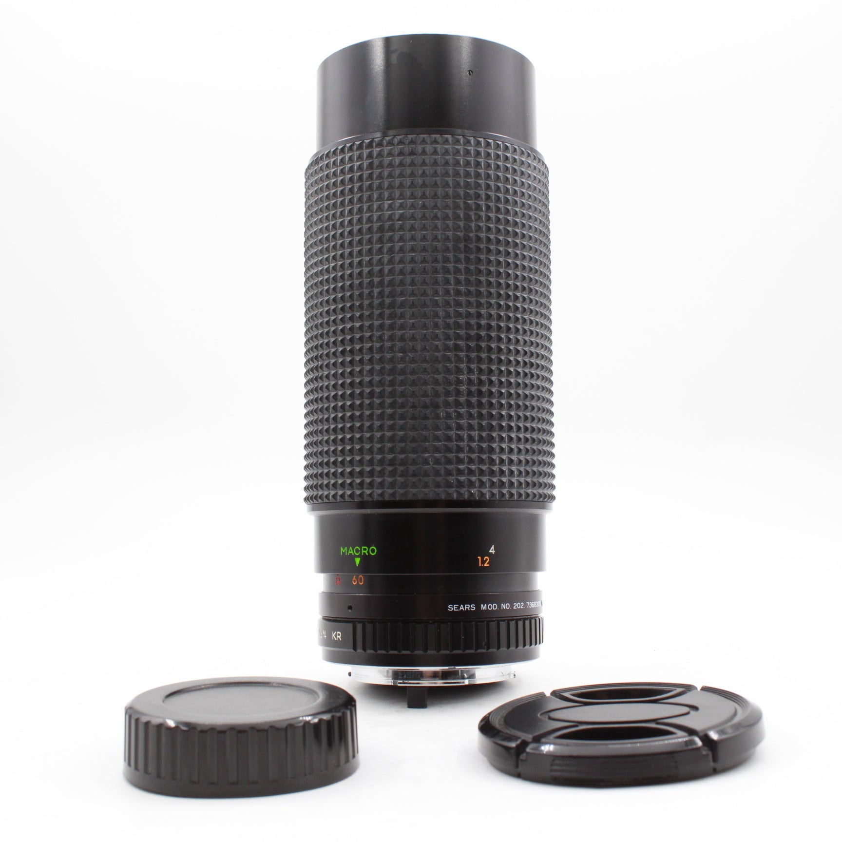 Vintage Sears 60-300mm f/4.5-6.5 Telephoto Zoom Lens for Pentax K Mount - Perfect for Wildlife & Sports Photography