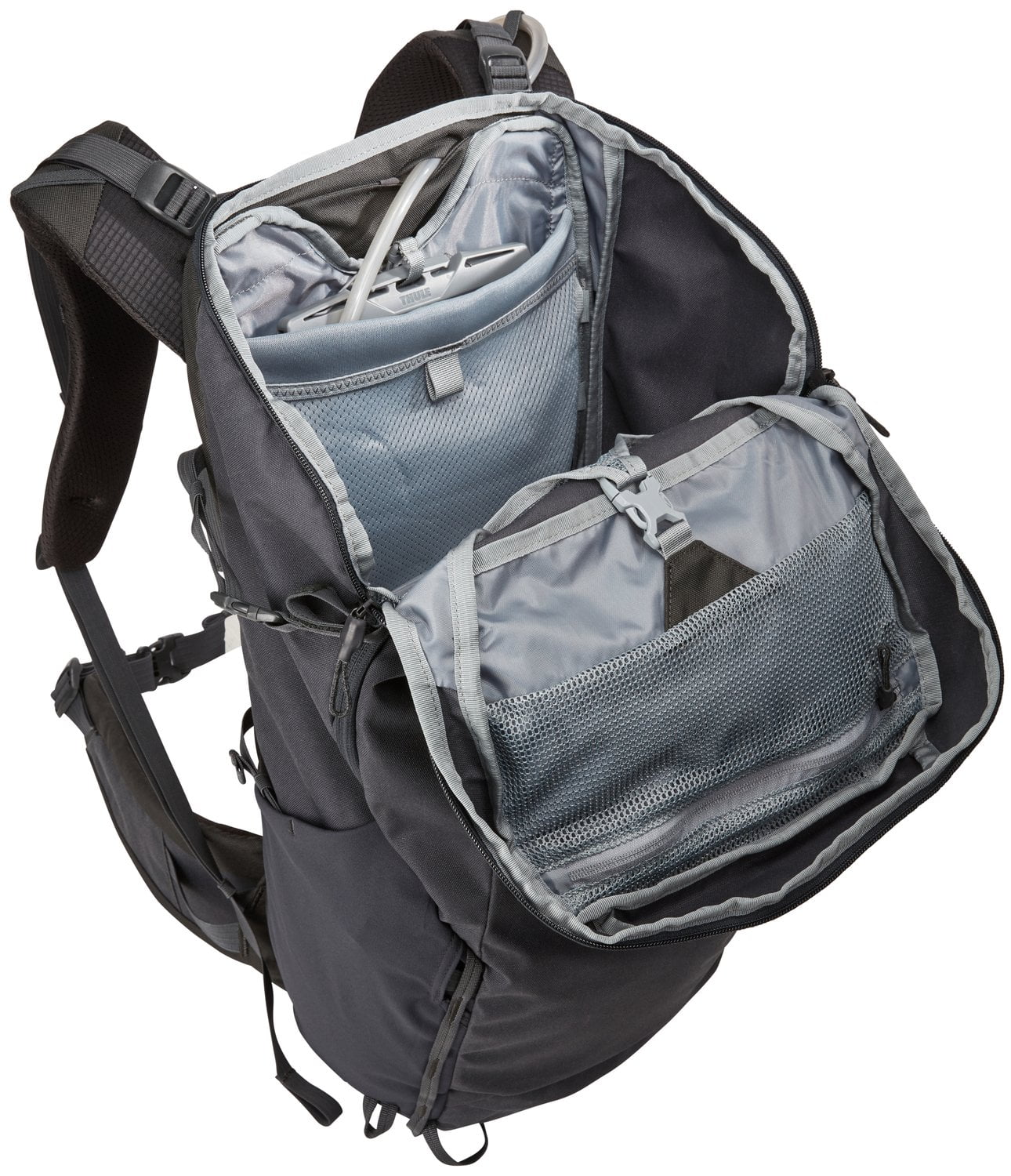 Thule AllTrail X 35L Hiking Backpack - Lightweight & Water-Resistant Daypack for Outdoor Adventures (Obsidian Gray) - Perfect for Hiking, Camping & Travel