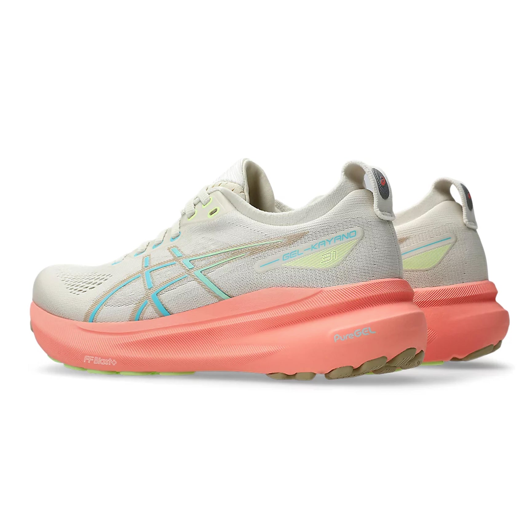 ASICS GEL-Kayano 31 Women's Running Shoes - Lightweight Stability & Cushioning for Long Distance, Road Running & Training