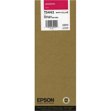 Epson T544300 9600 Magenta 220ml Ink Cartridge - High-Quality Replacement for EcoTank Printers | Perfect for Home, Office & Photo Printing