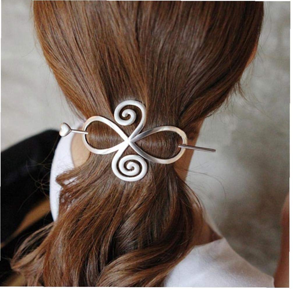 Elegant Knitted Flower Hair Clip - Women's Ponytail Holder & Hair Styling Accessory for Girls, Perfect for Weddings, Parties and Daily Use