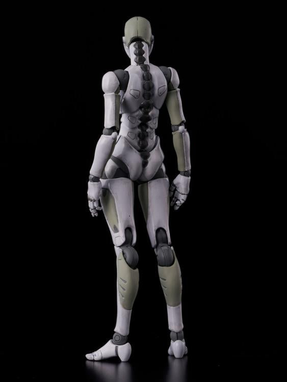 1000toys Sen Toys 1/12 TOA Heavy Industries Synthetic Human Green & White Action Figure - 2nd Production - Collectible Anime Model for Display & Photography