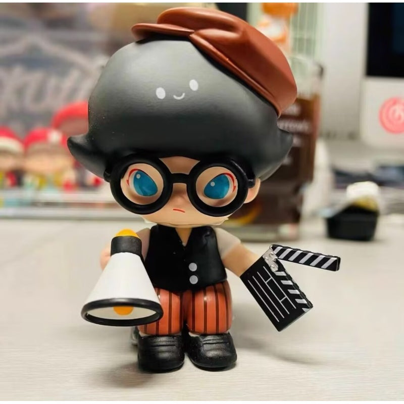 DIMOO Life University Series Director Blind Box Figure - Cute Collectible Vinyl Toy for Anime Fans, Office Desk Decor & Gift for Students