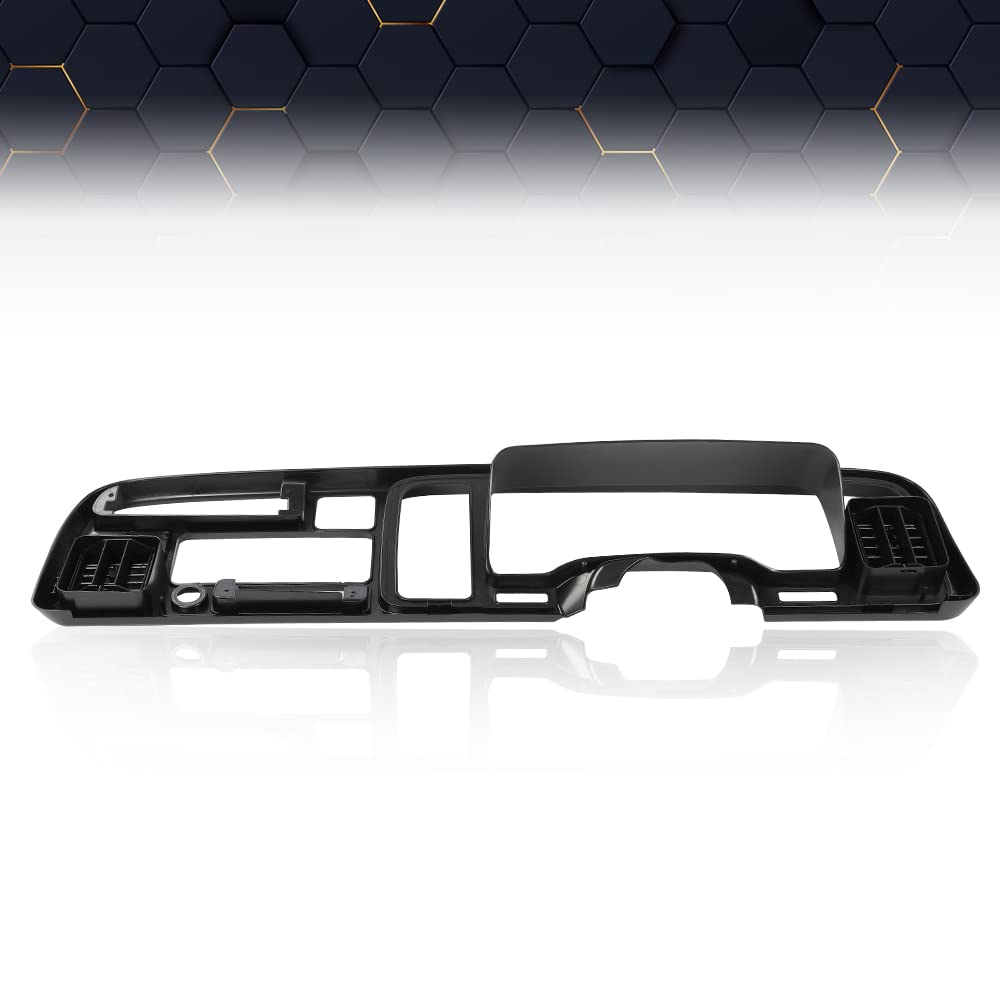 PIT66 Dash Bezel Radio Trim Panel Cover for 1994-1997 Dodge Ram 1500 2500 3500 | Replacement Instrument Cluster Bezel | Perfect for Car Interior Restoration & DIY Installation