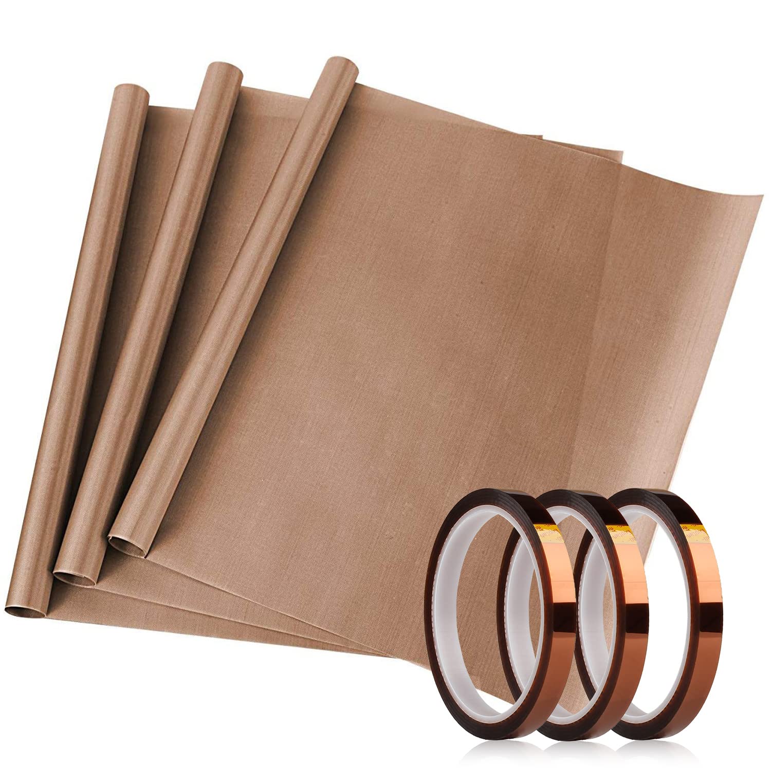 3-Pack Non-Stick Teflon Sheets (16
