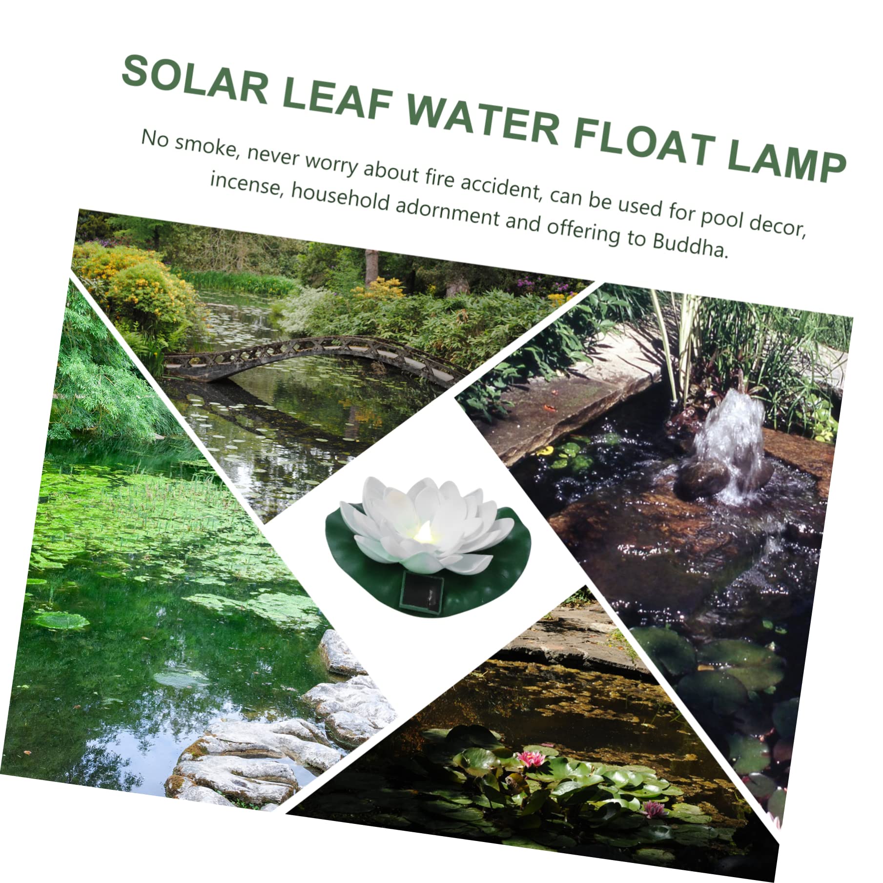 Solar Floating Pool Lights for Garden & Pond Decoration - LED Night Lights