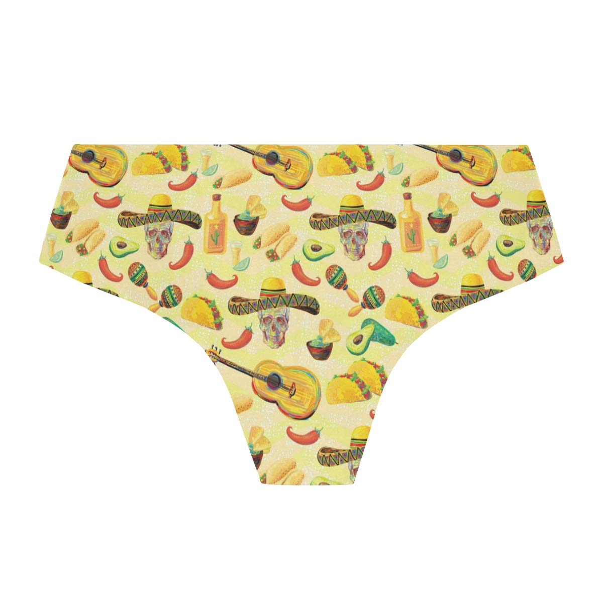 Funny Women's Briefs - Soft Seamless Invisible Panties for Everyday Comfort & Loungewear