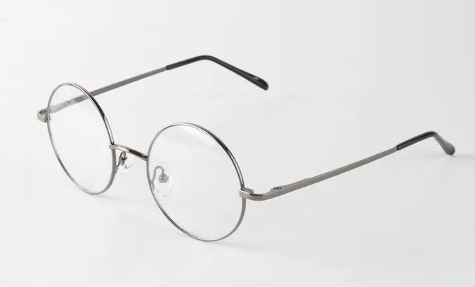Brightzone Women's Full Rim Round Alloy Eyeglasses 74546 - Stylish Lightweight Metal Frame Glasses for Women, Perfect for Reading, Working & Everyday Use