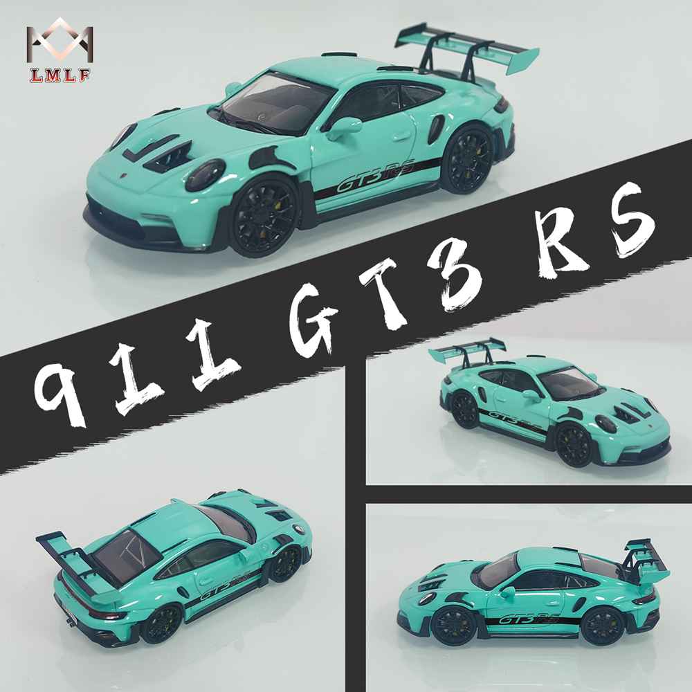 1:64 Scale Porsche 911 992 GT3 RS Diecast Model Car - Limited Edition Collectible Toy for Adults, Kids Gift for Car Enthusiasts (Perfect for Display, Racing Game Scenes & Collector's Showcase)