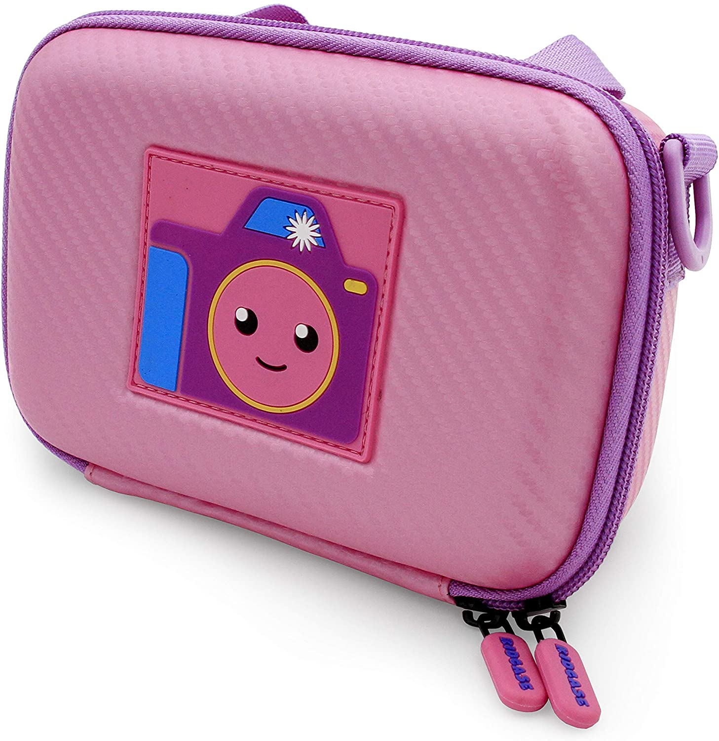 CASEMATIX Pink Camera Case for VTech Kidizoom Creator Cam - Durable Protective Storage for Kids Video Camera & Accessories - Perfect for Travel, School & Outdoor Adventures