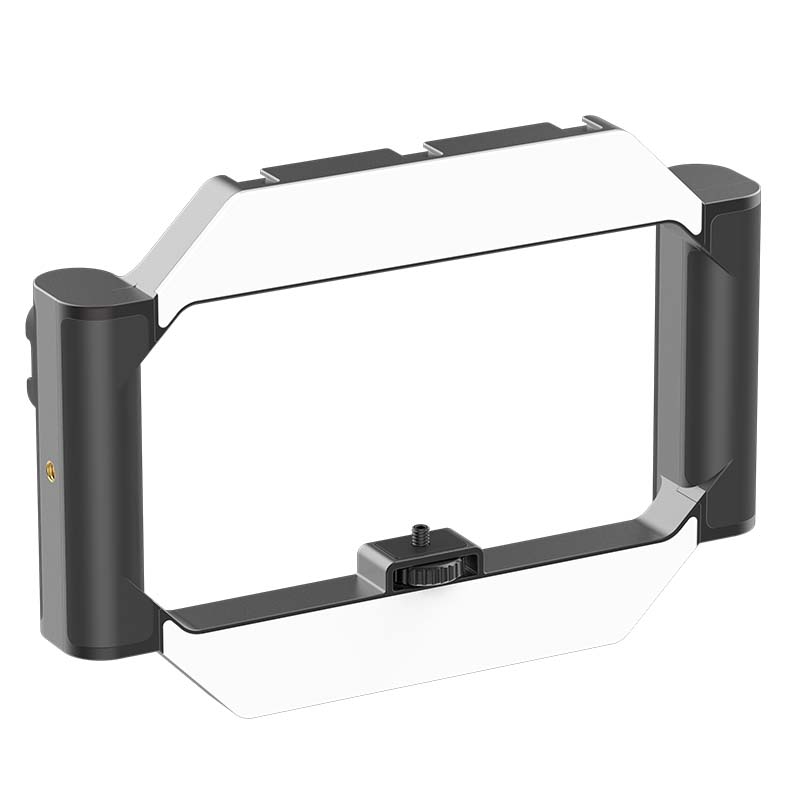Ulanzi U Rig Smartphone Video Rig with Light 3265 - Professional Smartphone Stabilizer with LED Light for Vlogging, YouTube & TikTok Content Creation - Perfect for Travel, Live Streaming & Social Media Videos
