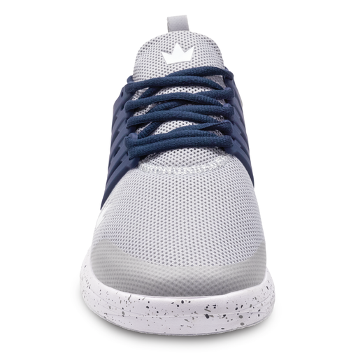 Brunswick Avalanche Grey/Navy Bowling Shoes for Men & Women - Comfortable & Durable for League Play & Casual Bowling