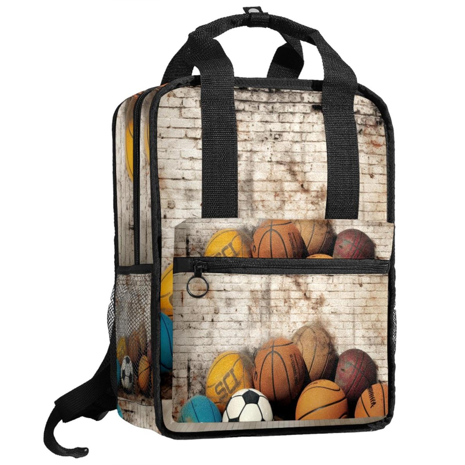 Men's & Women's Travel Backpack - Durable Sports Backpack for Basketball, Football & Baseball - Perfect for Gym, School & Outdoor Adventures