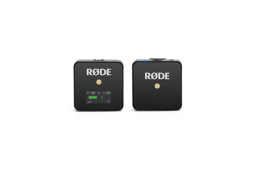 Rode Wireless GO Compact Lavalier Microphone System for YouTube, Vlogging, Interviews & Live Streaming - Wireless Clip-on Mic with Crystal Clear Audio