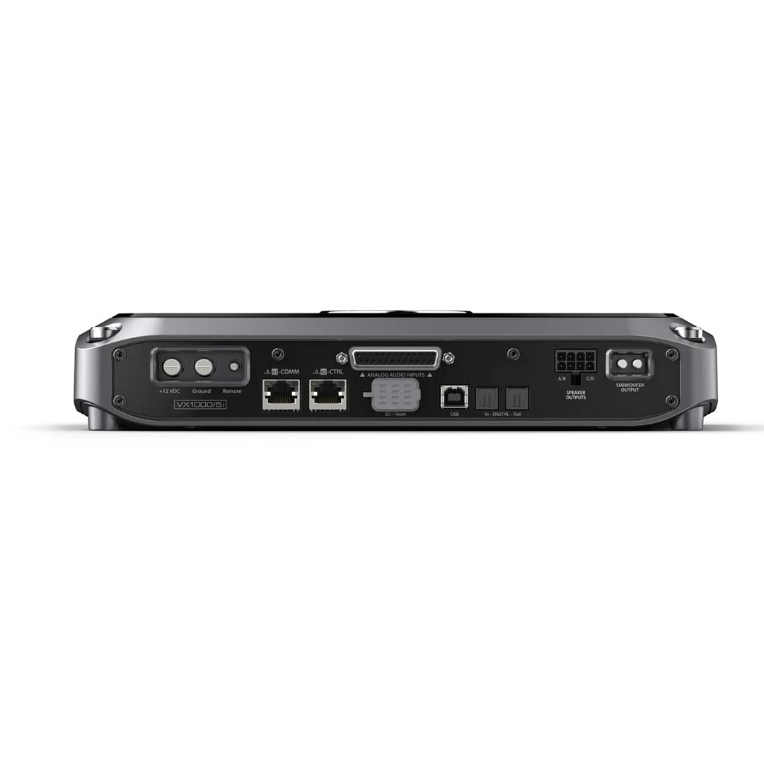 JL Audio JL VX1000/5i VXi Series Class D 5-Channel Car Amplifier with Integrated DSP - 1000W RMS Power for Car Audio Systems - Perfect for Upgrading Your Vehicle's Sound System