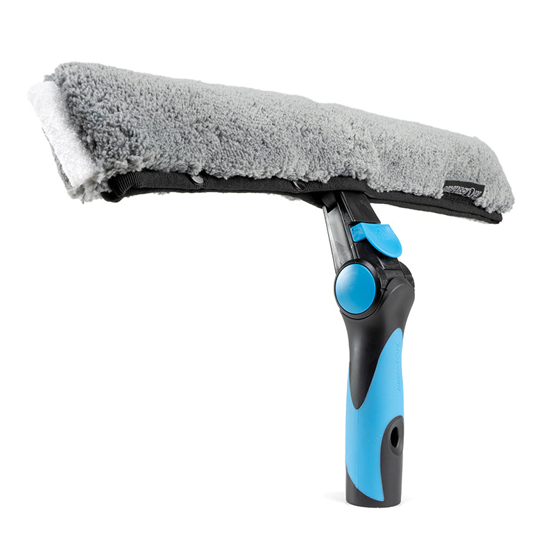 Moerman Baobab SwivelMaster Complete Window Cleaning Kit - Professional Squeegee with Swivel Pivot for Streak-Free Cleaning - Perfect for Home Windows, Glass Doors, and Commercial Storefronts