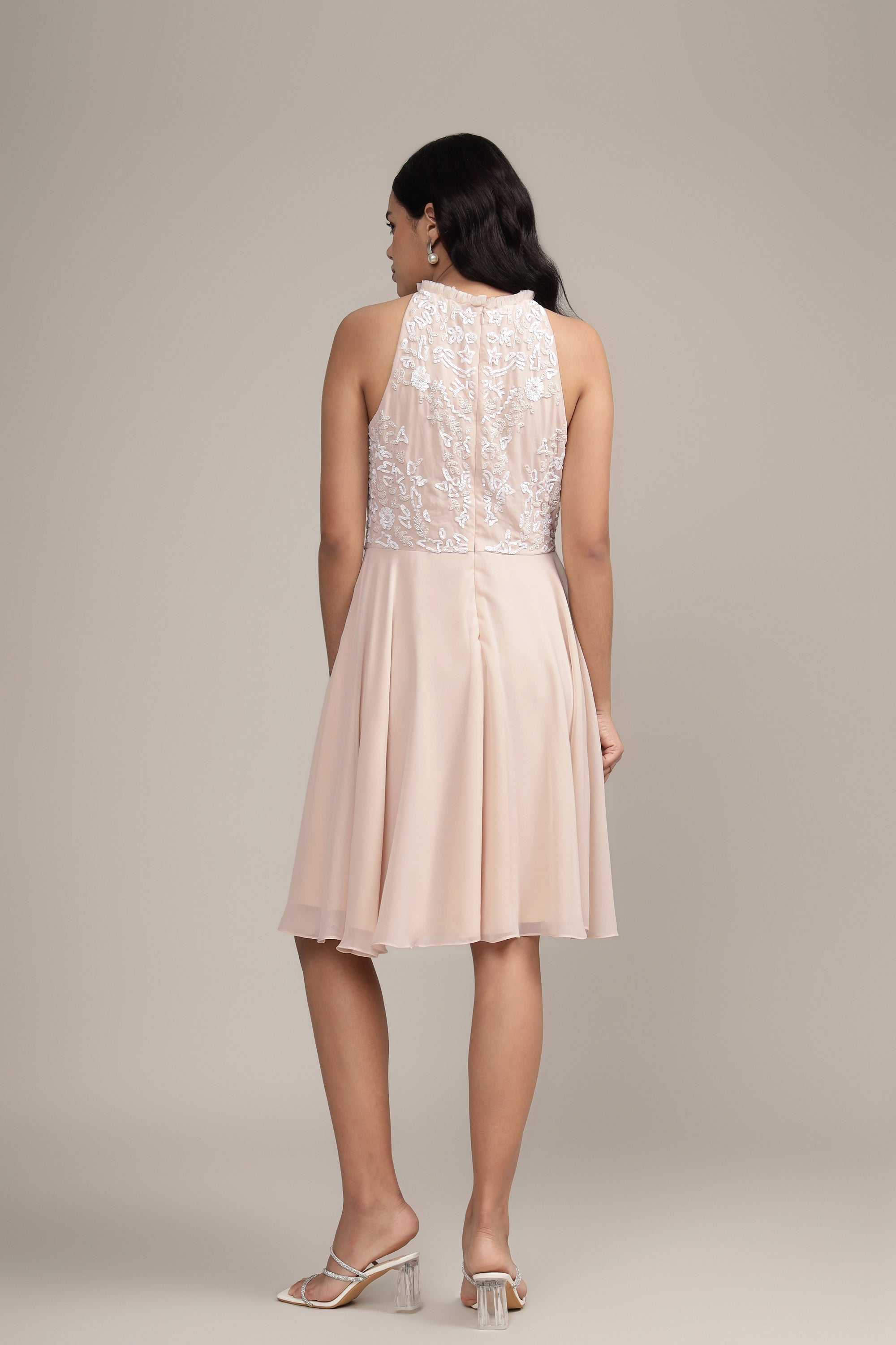 Nella Mini Dress in Vanilla Ice - Elegant Summer Casual Dress for Women, Perfect for Beach, Party & Date Night Outfits