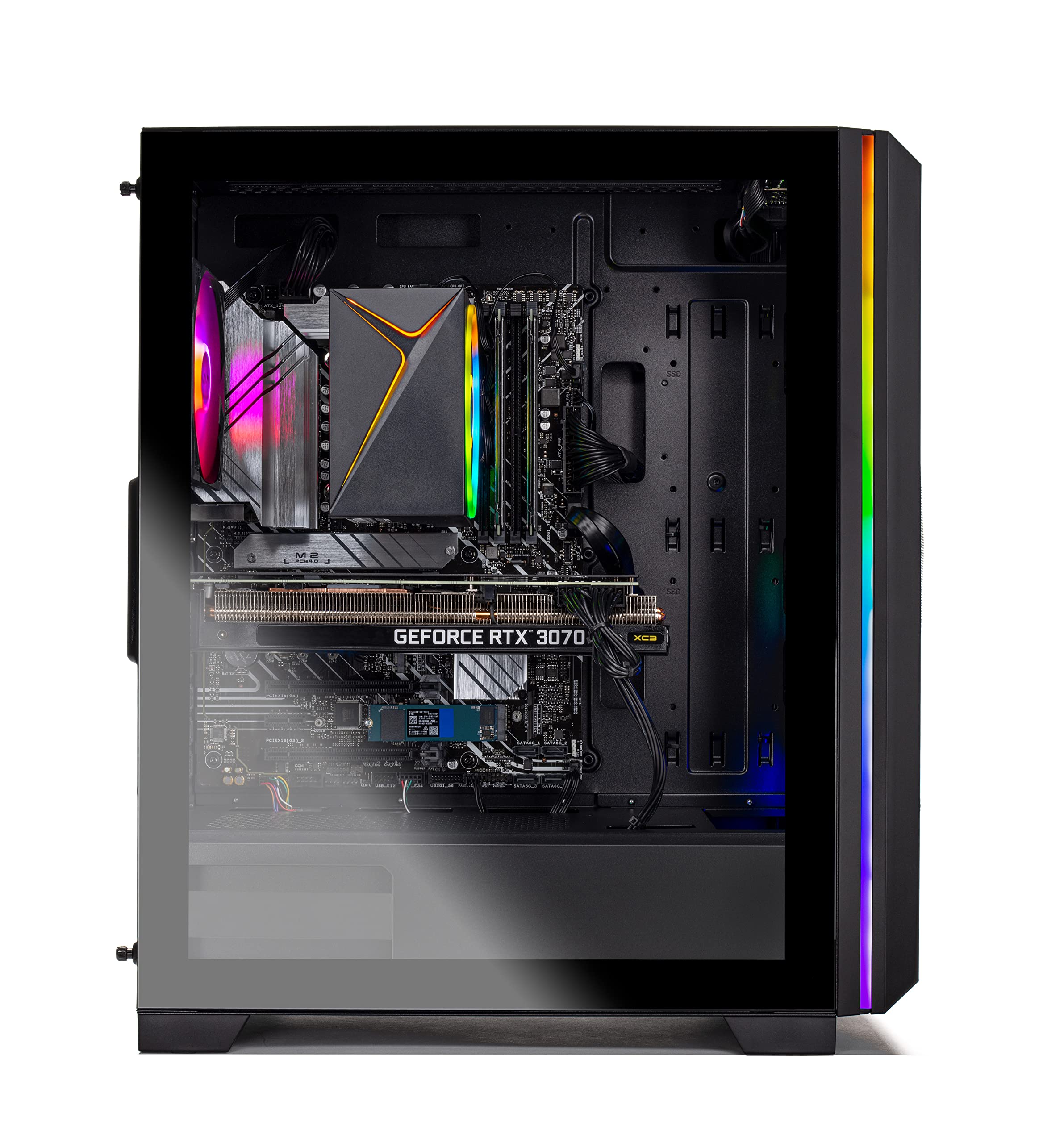 Skytech Gaming Chronos High-Performance Gaming PC - Intel Core i7-12700K 3.6GHz, NVIDIA RTX 3080, 1TB NVMe SSD, 32GB DDR5 RAM, 750W Gold PSU, WiFi 6, Windows 10 Home - Ultimate Gaming & Streaming Desktop for Esports, VR & 4K Gaming