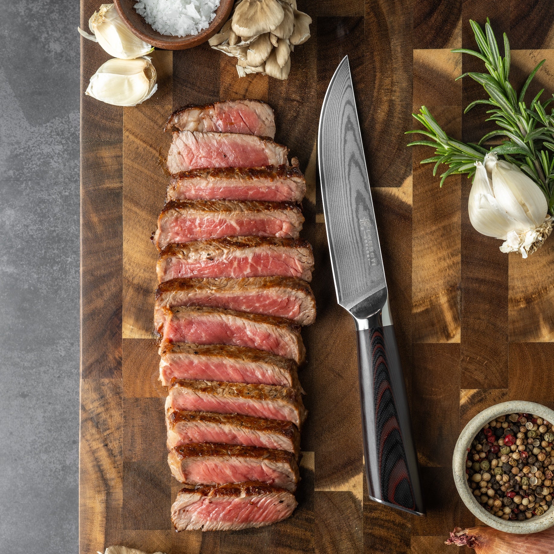Premium Forseti Steel Acacia Wood Cutting Board - Large Durable Kitchen Chopping Block with Juice Groove - Perfect for Meat, Vegetables & Food Prep - Ideal for Home Chefs & Professional Kitchens