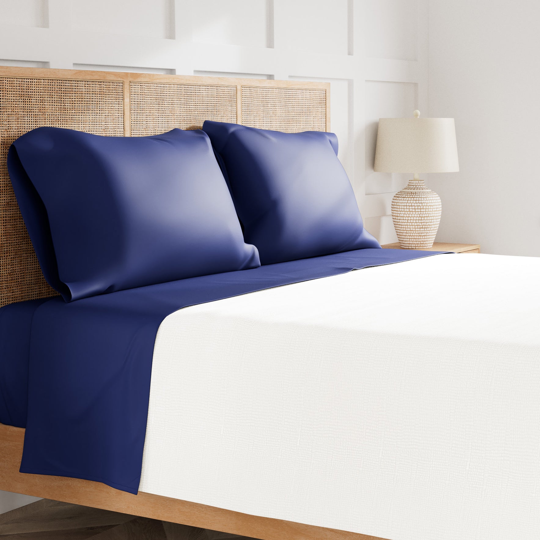 Premium Ready to Bed 2.0 Sheet Set - Soft Breathable Bedding for Ultimate Comfort - Perfect for Master Bedroom, Guest Room & Vacation Homes