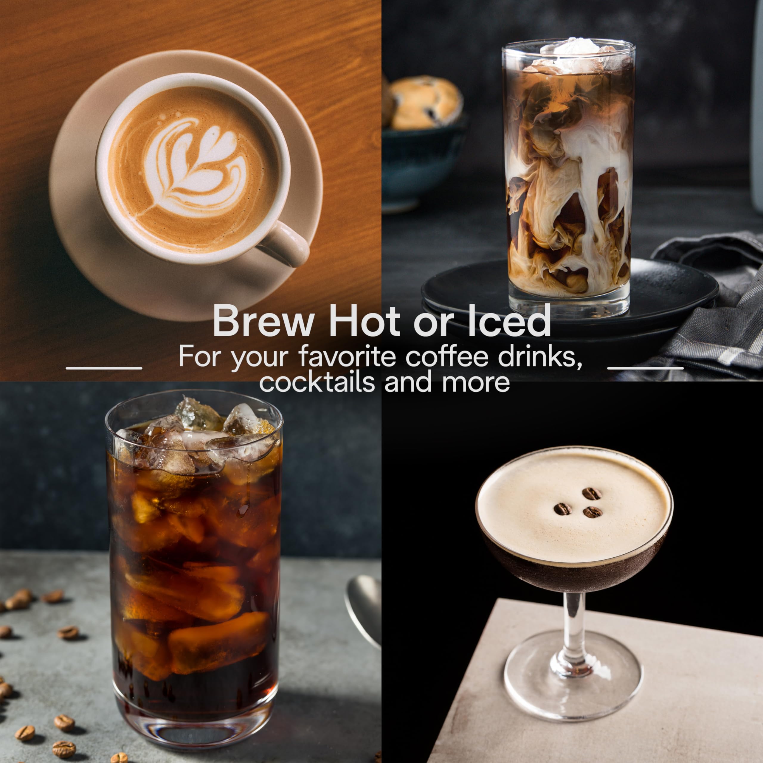 De'Longhi Eletta Explore Espresso Machine with Cold Brew & Automatic Milk Frother - Built-in Grinder for Hot & Cold Drinks, 50+ One-Touch Recipes - Perfect for Home Baristas & Coffee Lovers (ECAM45086S)