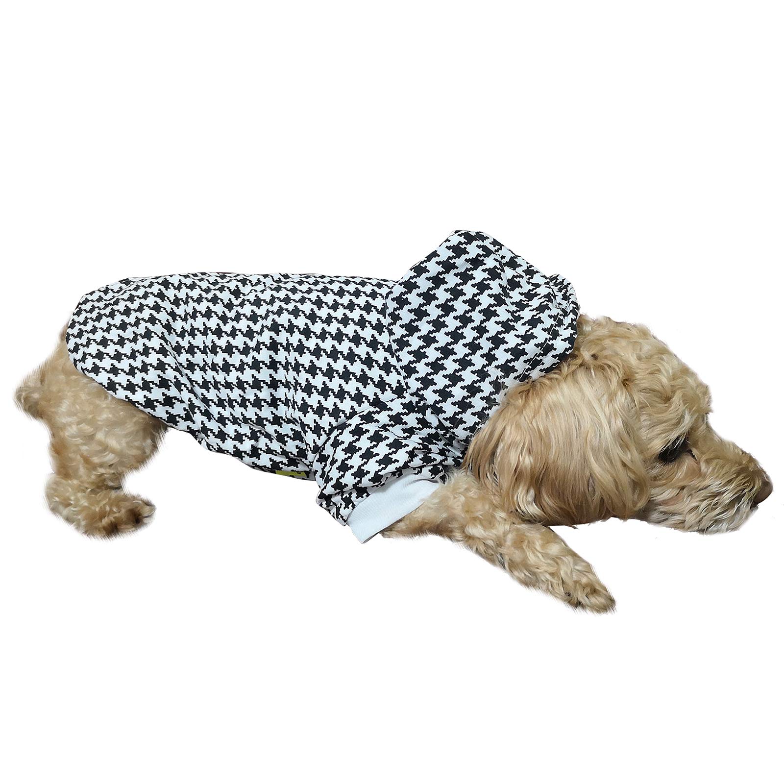Soft Dog Hoodie with Leash Hole & Pocket - Cozy Pet Sweater for Small Medium Large Dogs | Perfect for Winter Walks & Outdoor Adventures