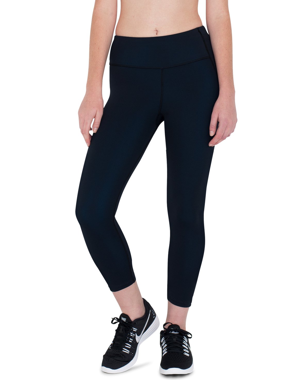 Women's Active Capris - High Waist Yoga Pants for Running, Gym & Workout | Comfortable Stretchy Leggings for Fitness, Exercise & Casual Wear