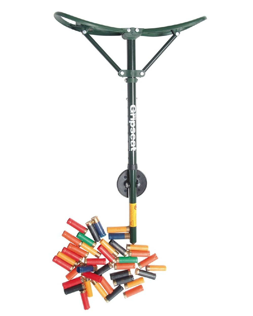 Bisley Gripseat Cartridge Collector Seat Stick - Ammo Storage & Shooting Accessory for Hunting, Range & Outdoor Activities
