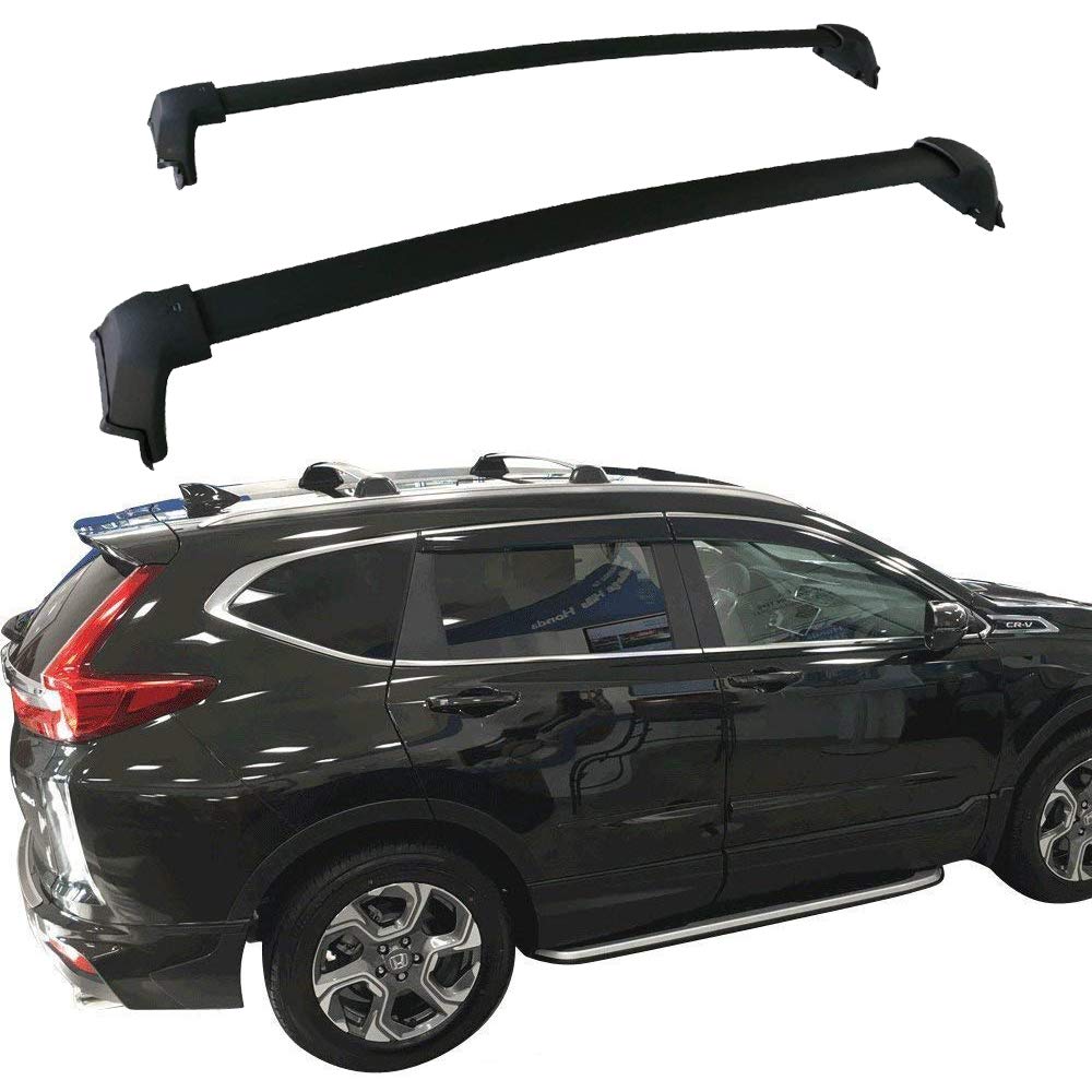 4Pcs Roof Rack Side Rails + Cross Bars for 2017-2022 Honda CRV CR-V OE Style - Heavy Duty Cargo Carrier for Outdoor Adventure, Camping & Road Trips