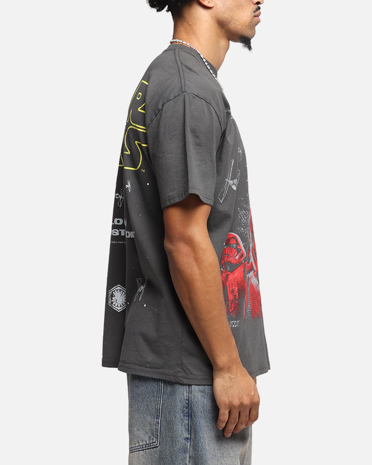 73 Studio Star Wars Order 66 Vintage T-Shirt - Black Wash | Officially Licensed Graphic Tee for Men & Women | Perfect for Cosplay, Conventions & Star Wars Fans