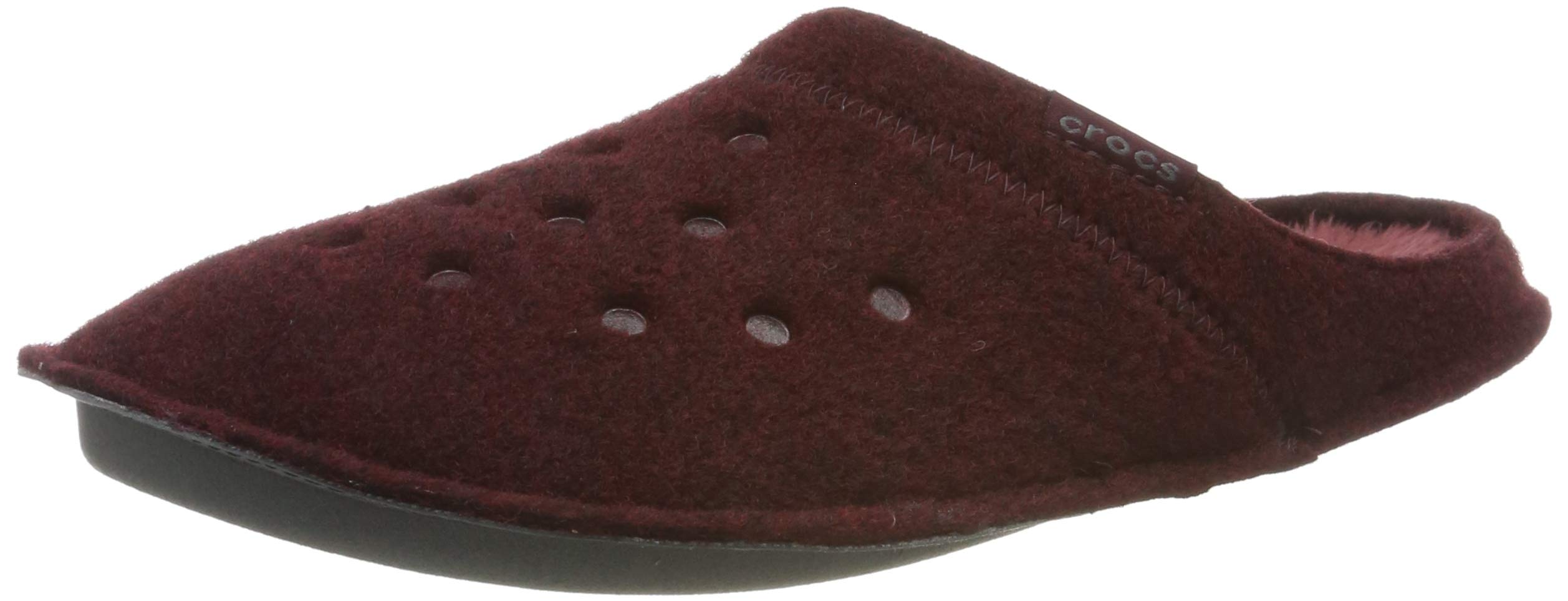 Crocs Unisex Classic Fuzzy Slippers for Men & Women - Comfortable Indoor/Outdoor House Shoes for Relaxing at Home, Lounging, or Quick Errands