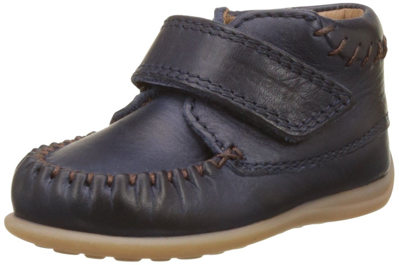 Bisgaard Unisex Kids' Walking Moccasins - Soft Leather Slip-On Shoes for Boys & Girls - Perfect for Indoor Play, School & Casual Outings