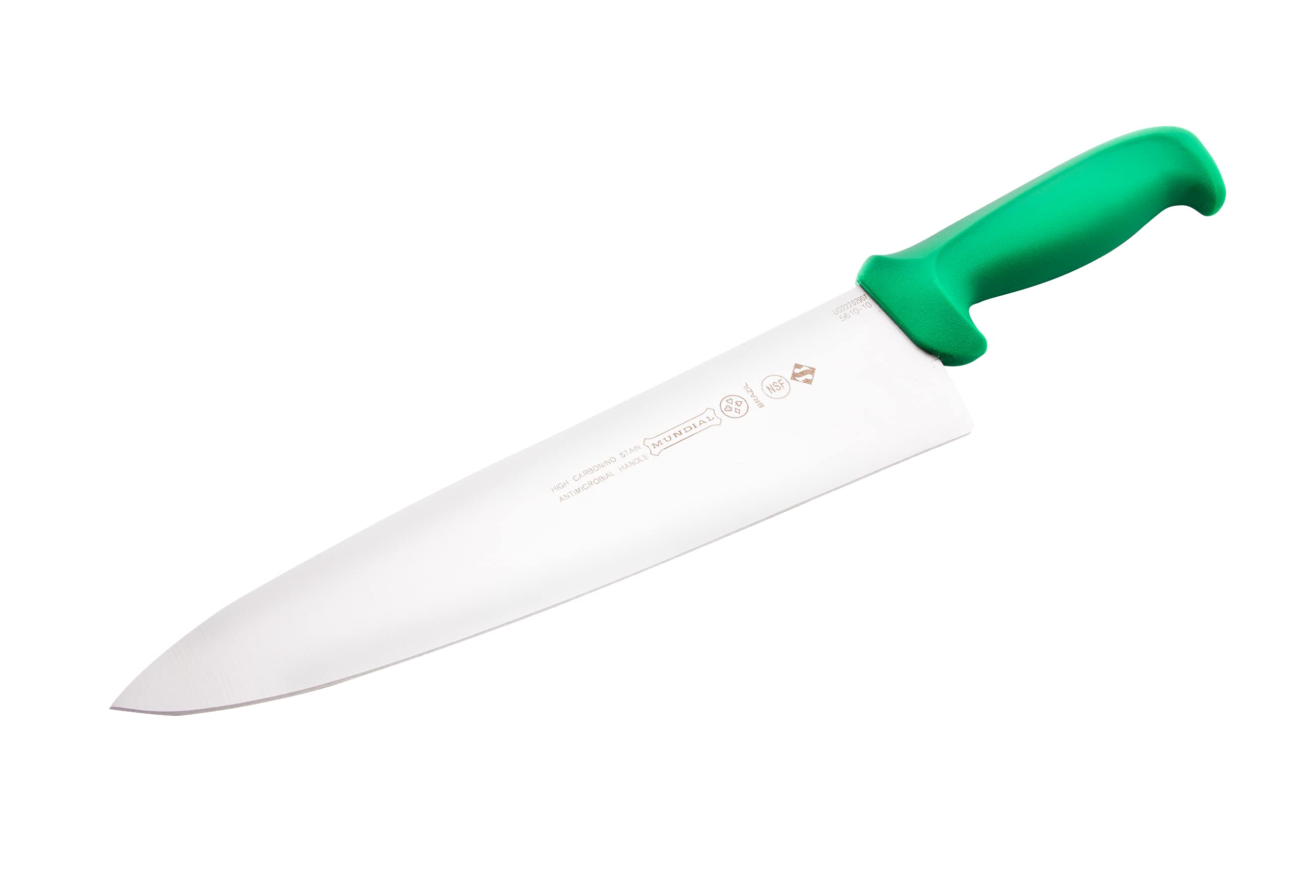 Wusthof 5600 Series 10-Inch Chef Knife with Ergonomic Green Handle - Professional Kitchen Knife for Slicing, Dicing & Chopping - Perfect for Home Cooks & Professional Chefs